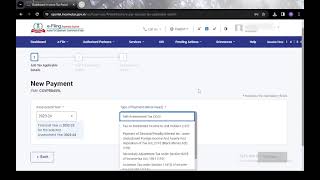 How to Pay Income Tax Online 202324  Self Assesement Tax Payment Online  Income Tax Challan [upl. by Anidal835]