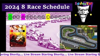 Introducing the IRL IDJ Racing League 2024 8 Race Schedule and Drivers 11 Teams in Grand Prix [upl. by Hannah366]