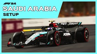 F1 24 Saudi Arabia Setup  Optimal Race Setup [upl. by Ispep44]