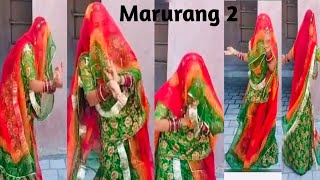 Marurang 2 song  Rajasthani Ghoomar  Rajputana performance  Royal Dance [upl. by Sherry411]