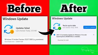 Fix All Windows Update Error Problems in Windows 1110 2024 Guide [upl. by Aneerol]