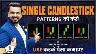 Free Candlestick Patterns Course  All Single Candlesticks  Technical Analysis [upl. by Joyann]