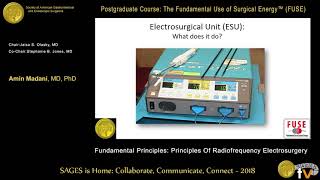 Fundamentals of electrosurgery [upl. by Aizirk]