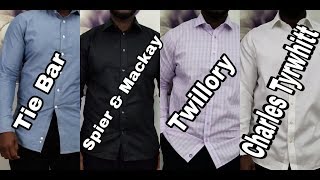 Best Fitting OTR For The Fit Man  Twillory vs The Tie Bar vs Spier amp Mackay vs Charles Tyrwhitt [upl. by Hynes265]