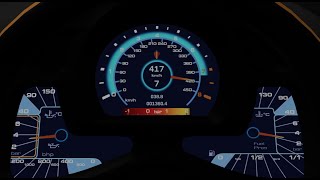 FM7 2015 Koenigsegg One1 Top Speed Test [upl. by Ajay]