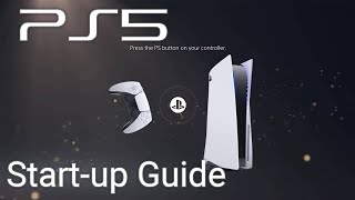 PS5 Unboxing amp Setup to Startup Menu Walkthrough Guide [upl. by Erdda]