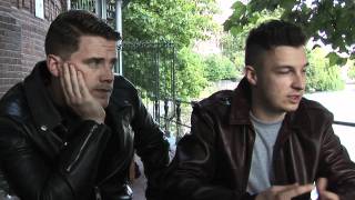 Arctic Monkeys interview  Matt Helders and Jamie Cook part 1 [upl. by Zaller337]