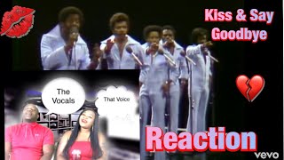 The Manhattans  Kiss and Say Goodbye REACTION [upl. by Irreg]