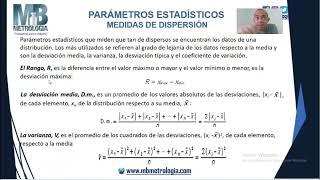 Tema 6 Medidas de dispersión [upl. by Ahsyad578]