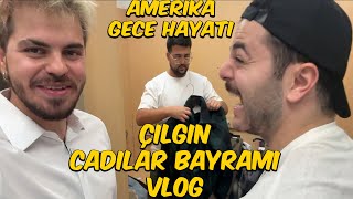 AMERİKA CADILAR BAYRAMI ÇILGIN VLOG egeuckan amerikadabiryaz [upl. by Viccora752]