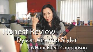 Honest Review of Dyson Airwrap  How Well Curl Retains After 6 Hours Wear Test [upl. by Yraccaz]