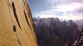 Trango Tower Drone Footage [upl. by Tammi]