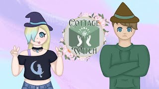 Two Fools Play A Silly Cottage Core Witch Modpack Modded Minecraft Yippie [upl. by Ahsekram]