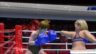 OLYMPIC GAMES TOKYO Boxing 2020 Beatrice vs Anya different ver [upl. by Nuahsyd]