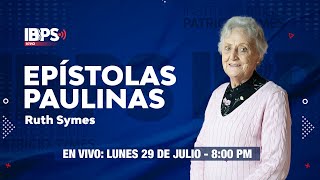 IBPS VIVO 🔴  Epístolas Paulinas  Ps Ruth Symes [upl. by Henig778]