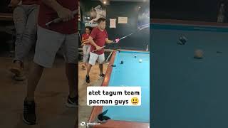 atet tagum team pacman guys 😱🎱🎱 [upl. by Dona]