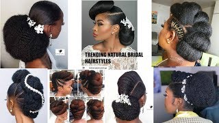 THESE NATURAL HAIR BRIDAL HAIRSTYLES ARE BEAUTIFUL 🥰😍 OGC [upl. by Lionel22]