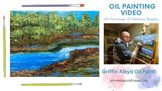 Oil Painting Video Real Time Video Tutorial [upl. by Leinahtan469]