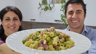 Pasta e piselli alla napoletana  Ricetta [upl. by Etnoved]