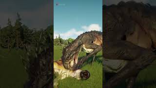 Scorpios Rexs amazing jumping ability  Jurassic World Evolution 2  Dominion [upl. by Jeanna775]