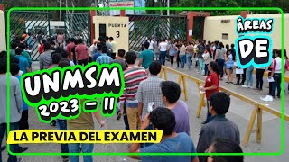 🔴 Examen de Admisión UNMSM 2023  II​ 🌳  En vivo  Áreas D y E  LA PREVIA [upl. by Ecirtnahs]