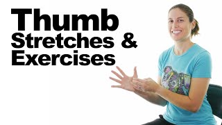 7 Thumb Joint CMC Stretches amp Exercises [upl. by Lleval]