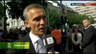 Jens Stoltenberg 22 Juli Minnemarkering Oslo Domkirke [upl. by Rori906]