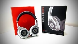 Beats Executive Unboxing amp Review Beats OverEar Executive Headphones  Silver [upl. by Harlie962]