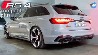 2023 Audi RS4 Competition PLUS  Sports Exhaust Plus SOUND🔥  by Automann in 4K [upl. by Cyrus803]