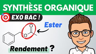 CHIMIE ORGANIQUE  SYNTHÈSE 🎯 Exercice BAC ✅ Terminale Spécialité [upl. by Akcinehs]