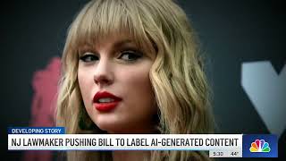 Taylor Swift deepfake nudes highlight threat of AI as NJ teens experienced  NBC New York [upl. by Grani]