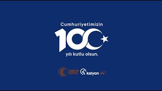 Cumhuriyetimizin 100 Yılı Kutlu Olsun [upl. by Nosemaj421]