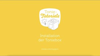 TonieTutorials Toniebox installieren mit Codewort quotIgelquot [upl. by Kedezihclem]