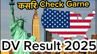 DV Lottery 2025 Result Date In Nepal How to check DV lottery  EDV Result Date  dv result 2025 [upl. by Ylrehc]