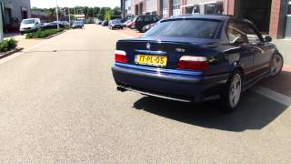 BMW E36 325i EXTREME M3 SOUND EXHAUST SPORTAUSPUFF WWWAUSPUFFPUNKTDE [upl. by Dibri]