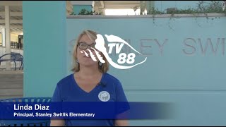 Visiting Stanley Switlik Elementary with Principal Linda Diaz [upl. by Sedda847]