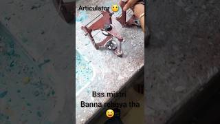 Articulator mbbs neet2024 dentistry bdshorts bds dentist doctors students trending viral [upl. by Norramic992]