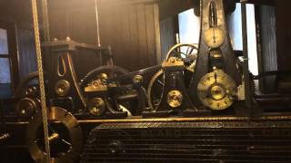 Manchester Town Hall Clock Winding Mechanism in Action  Behind the Scenes [upl. by Caravette]