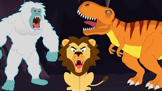 Were Going on a Bear Hunt Dinosaur Hunt Rhino Hunt Lion Hunt  More Kids Songs amp Nursery Rhymes [upl. by Curkell]