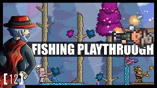 Terraria 13 Lets Play  Fishing Class Playthrough 2 HARDMODE BOSSES 12 PC Gameplay [upl. by Nesnej]