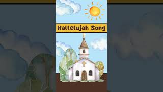 Hallelujah Song  Christian Songs for Kids shorts shortsvideo hallelujah song [upl. by Nymsaj]