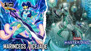 MD Marincess x Icejade The Water Deck Support YuGiOh Master Duel [upl. by Wickham]