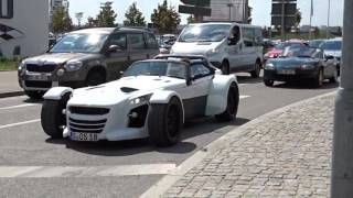 Donkervoort D8 GTO Insane AccelerationWheelspins  Motorworld Stuttgart [upl. by Hennessy]