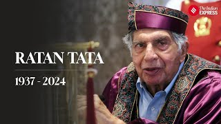 Ratan Tata Revered Industrialist and Philanthropist Dies at 86  Ratan Tata Death [upl. by Manda]