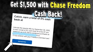 Chase Freedom Spending Category Review That Will Give You 5 Cash Back in 2022 [upl. by Anin]