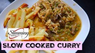 SLOW COOKER MAYFLOWER CHICKEN CURRY  SLIMMING WORLD FRIENDLY [upl. by Dlorrej]