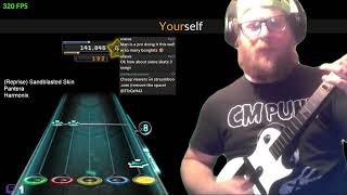 Clone Hero Pantera  Reprise Sandblasted Skin 7 Stars [upl. by Zilvia]