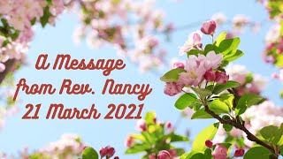 A Message from Rev Nancy [upl. by Kaasi]