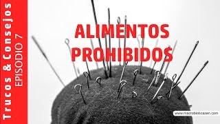 🔴 ALIMENTOS PROHIBIDOS Y PERMITIDOS [upl. by Orms985]