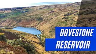 DOVESTONE Reservoir hike waterfall climb up to the Trinnacle [upl. by Oemac]